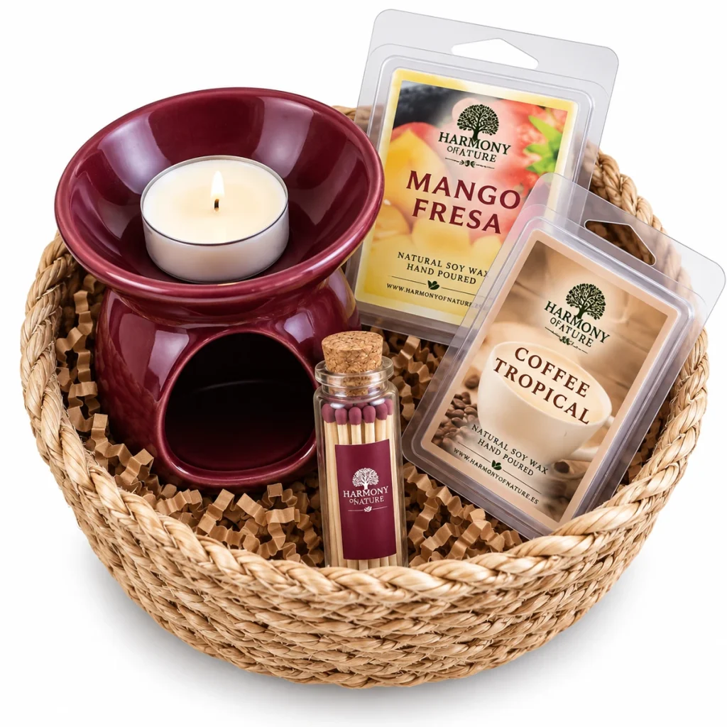 Set Quemador y Wax Melts — Harmony of Nature