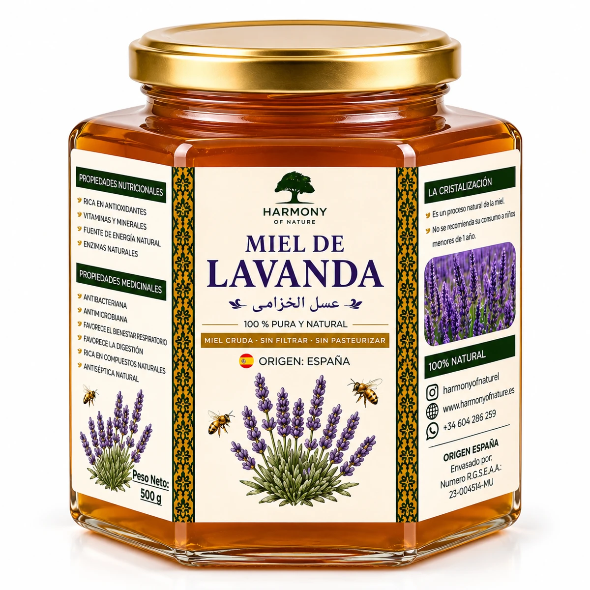 Miel de Lavanda — Harmony of Nature